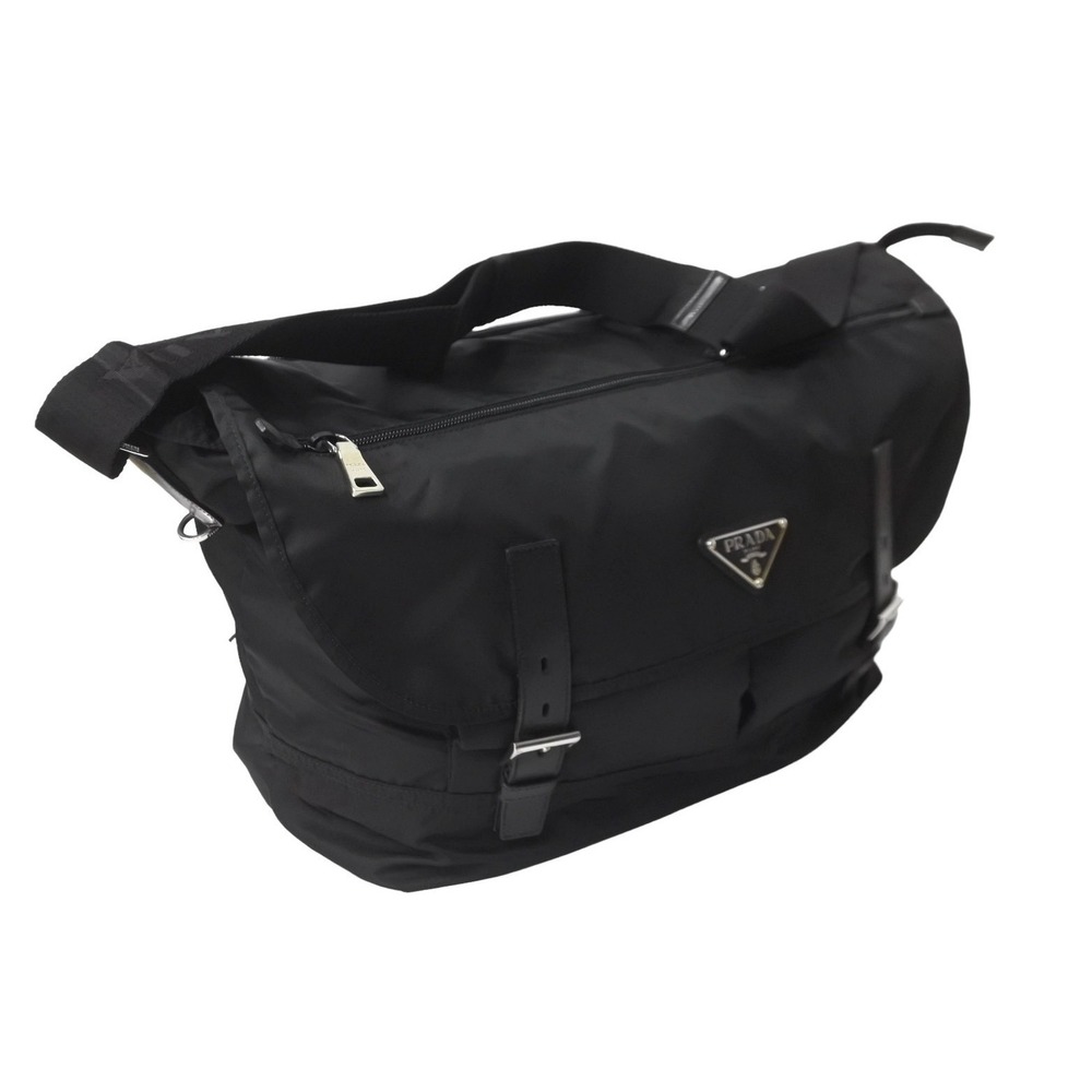 Prada Messenger Crossbody Bag Shoulder Black - Picture 4 of 10